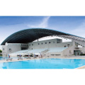 Estructura de acero prefabricada Sport Hall Building Football Stadium Beller Roofing